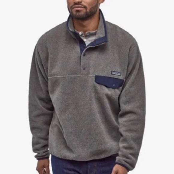 Patagonia: Men's Synchilla® Snap-T® Fleece Pullover - Picture 1 of 7